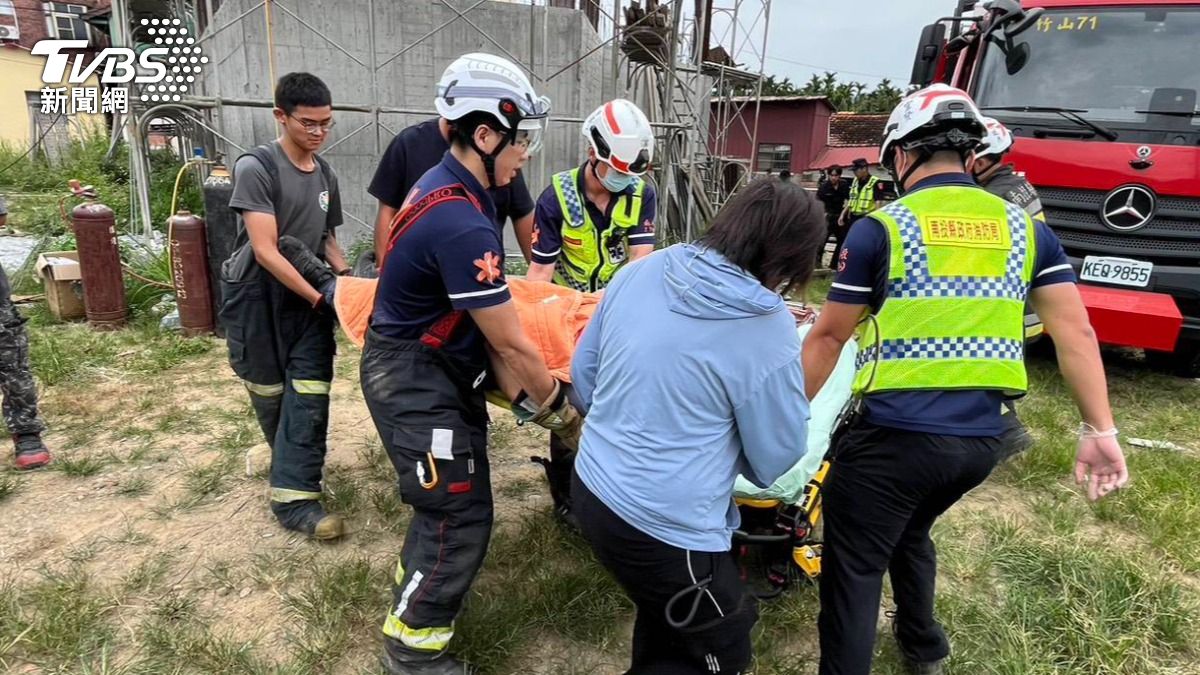 林男目前在加護病房治療中。(圖/TVBS)