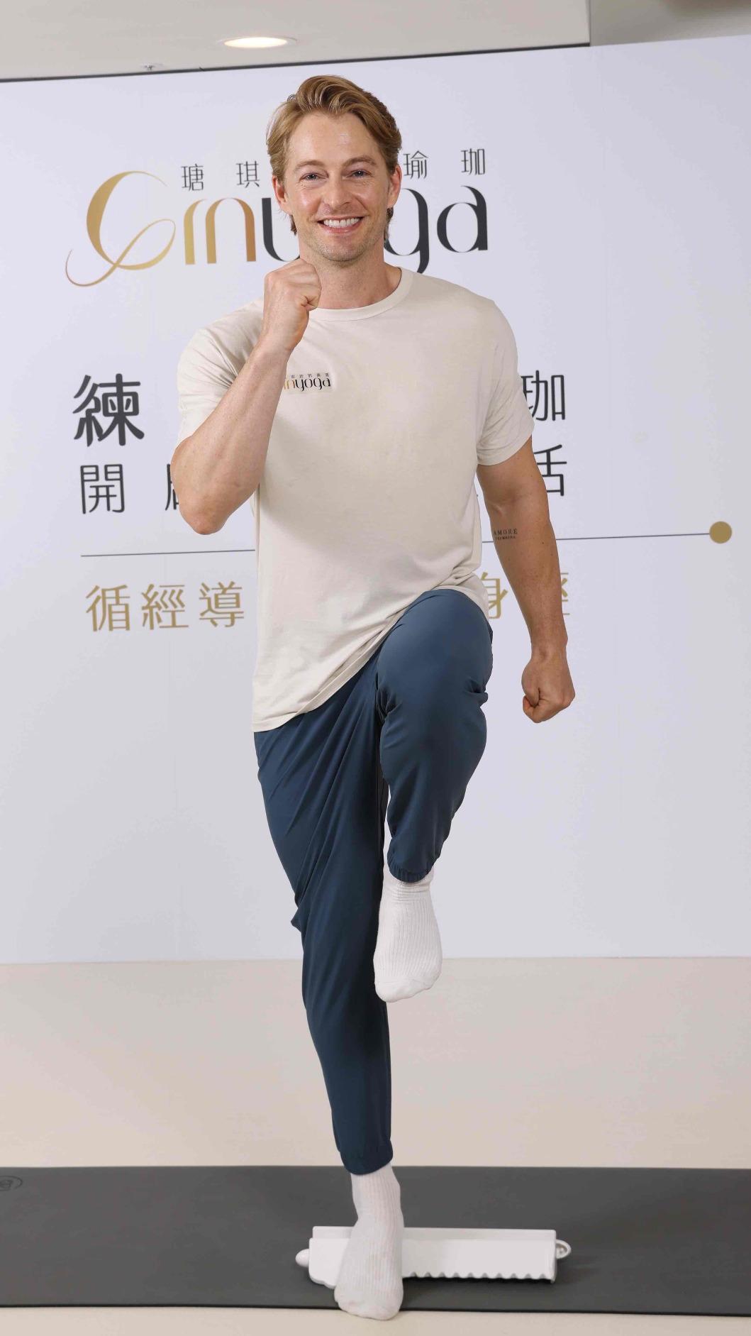 法比歐很怕腳底按摩。（圖／Ginyoga提供）