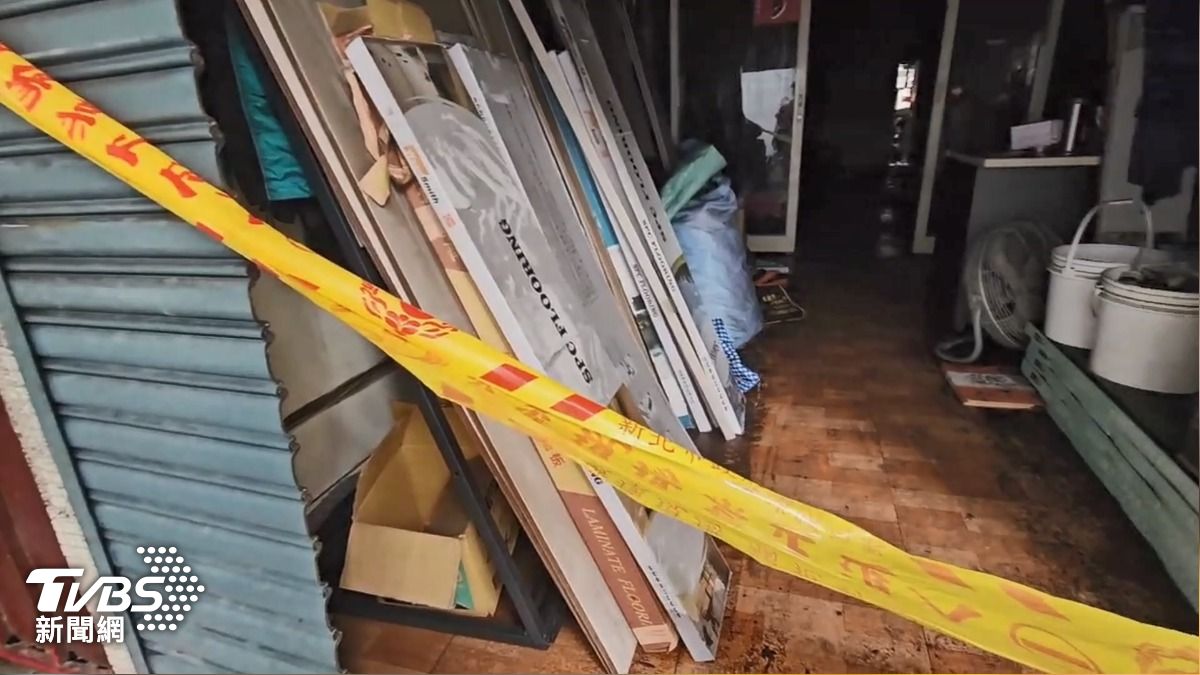 建材行大火！男行動不便困火場　里長助救援