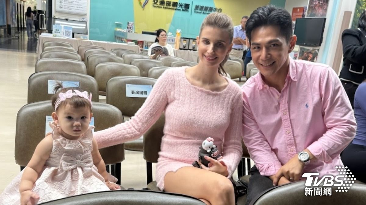 祖雄一家三口。（圖／TVBS）