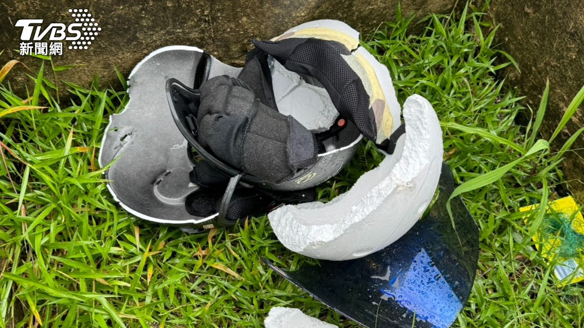 張政禹與魏姓騎士發生交通事故，詳細肇事原因尚待釐清。（圖／TVBS）