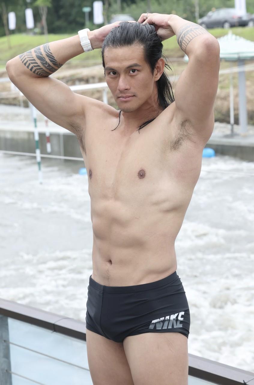 輕艇男神依勇達多。（圖／世壯運執委會提供）