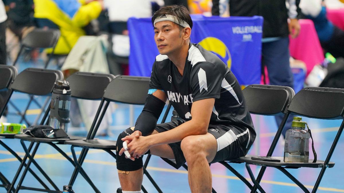 藝人亮哲參加排球世壯運。（圖／世壯運執委會提供）