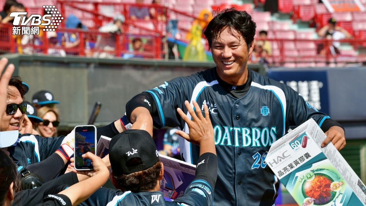 棒球「山羊兄弟」隊高國輝。（圖／胡瑞麒攝）