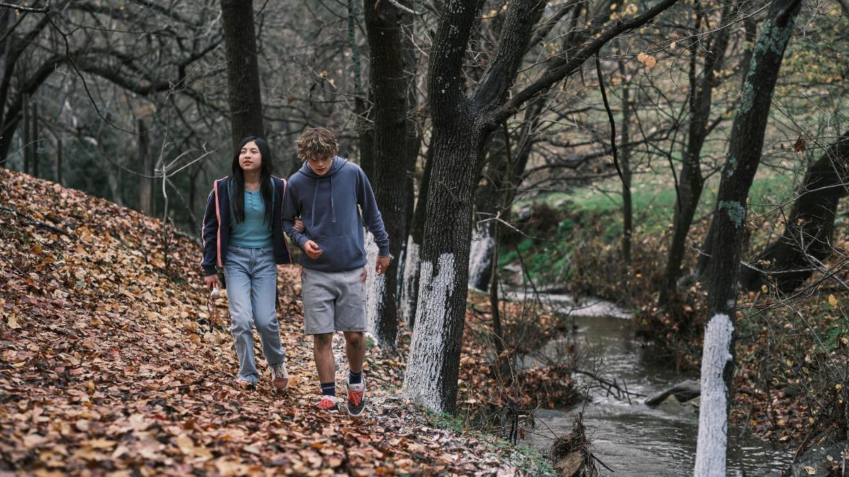 片中飾演妹妹派珀的童星Sora本身就是視障者。（圖／索尼提供）