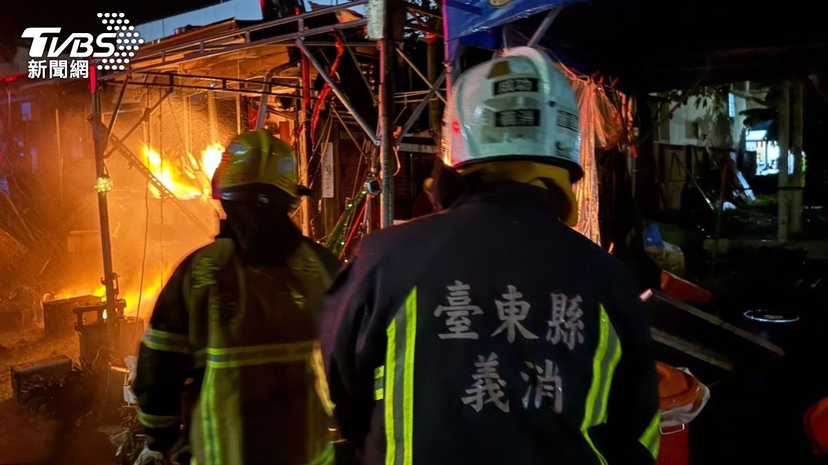 夜半驚魂！台東知名餐廳驚傳氣爆火警 無傷亡財損待估