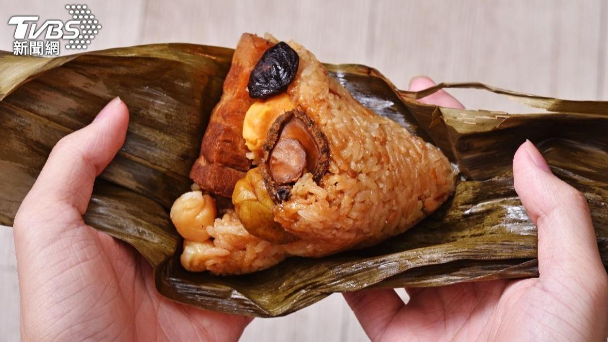 端午微波粽子竟「燒焦」。（示意圖／shutterstock達志影像）