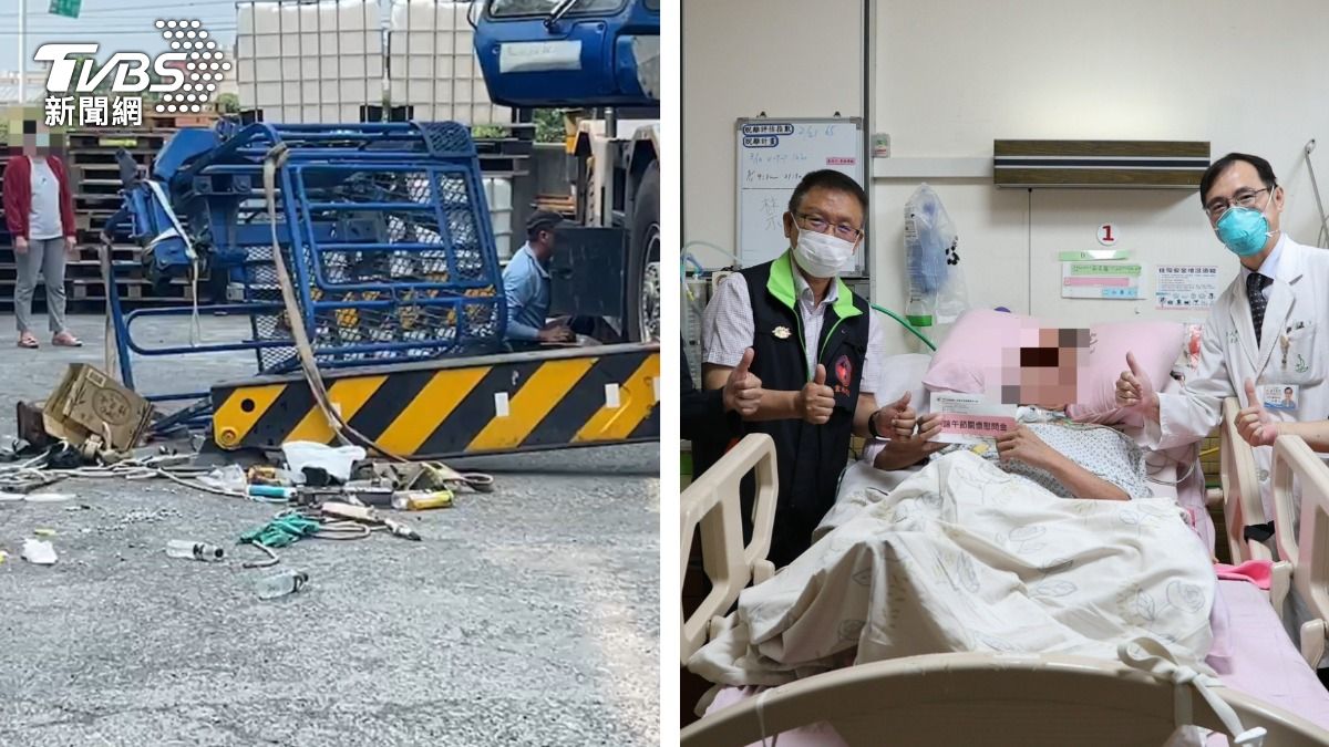 3死1傷！生還工人靠呼吸器躺9個月　是家中經濟支柱惹心疼
