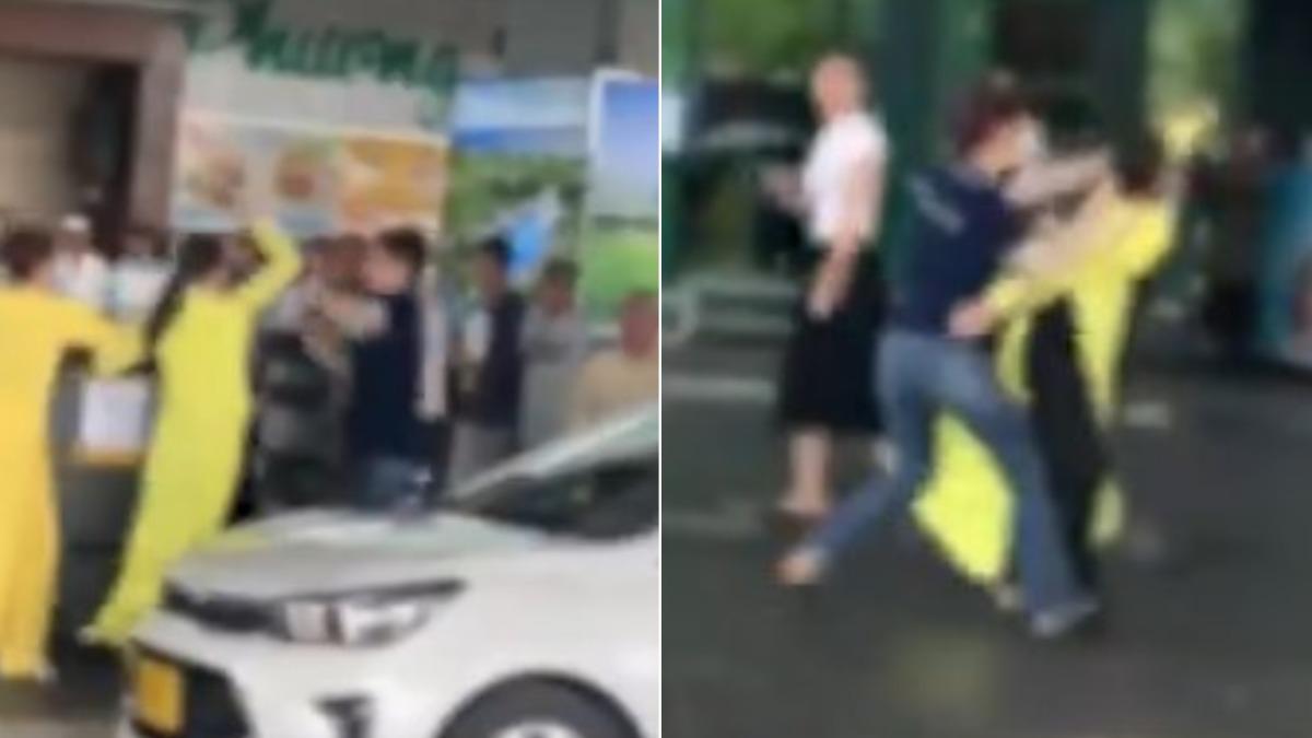 越南富國機場又鬧風波！2女員工「當眾扯髮互毆」　旅客全看傻