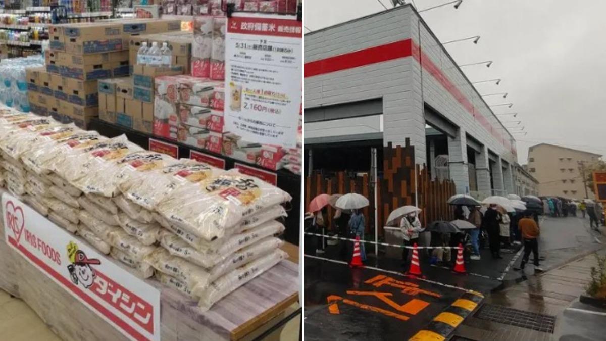 日本開賣儲備米！比市價便宜一半　民眾「凌晨排隊搶購」
