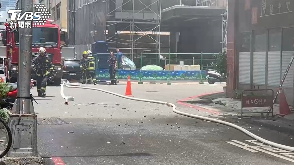 所幸無釀成人員傷亡。（圖／TVBS）