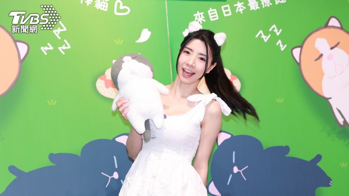 艾融隱晦說團員都很努力。（圖／黃城碩攝）