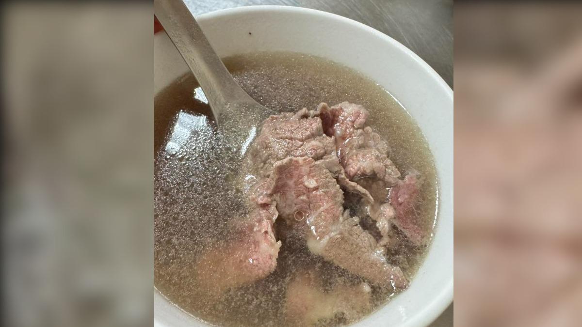 網友解答，這就是位在台南北區的「尚好吃牛肉湯」。（圖／翻攝自曾寶儀 臉書）