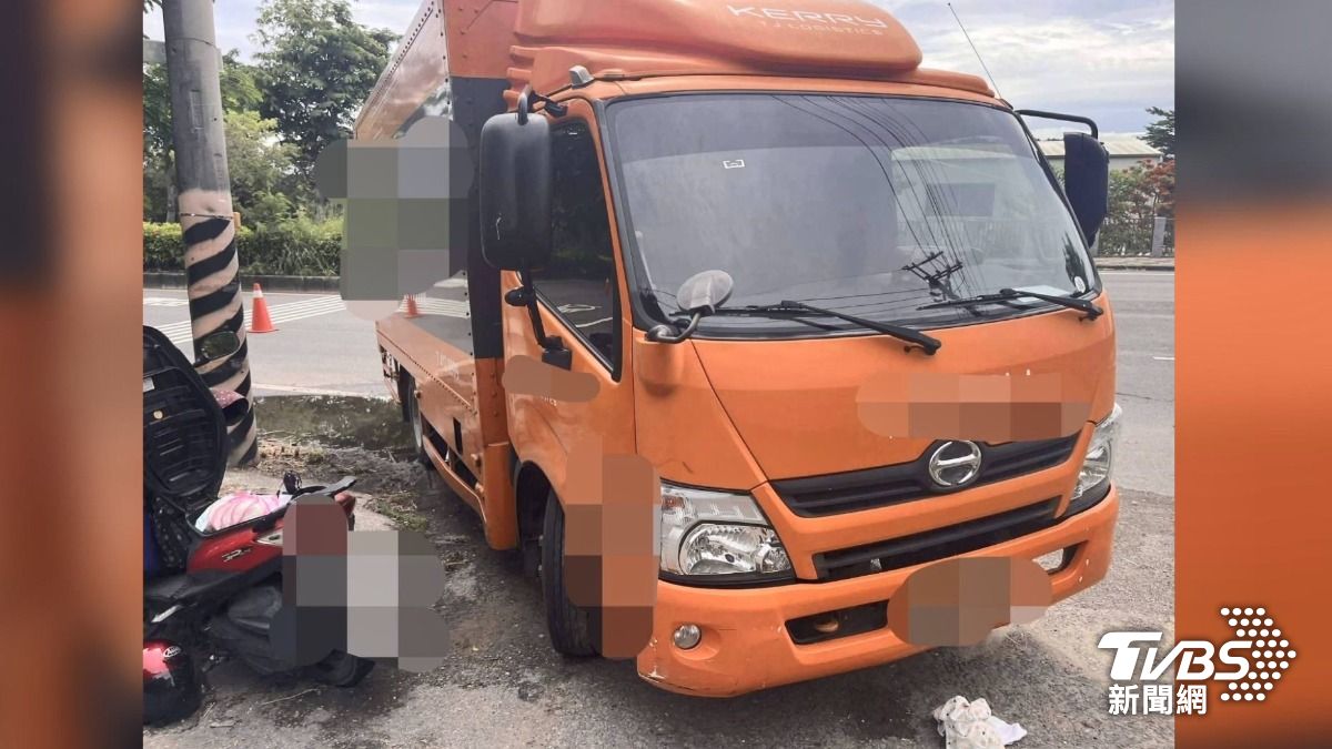 疑視線死角！居服員騎車通勤　遭物流車撞亡