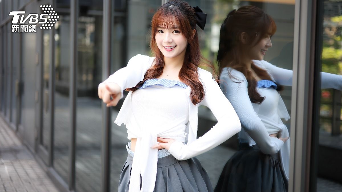 笑笑透露先加入職籃啦啦隊的主因。（圖／張哲鳴攝）