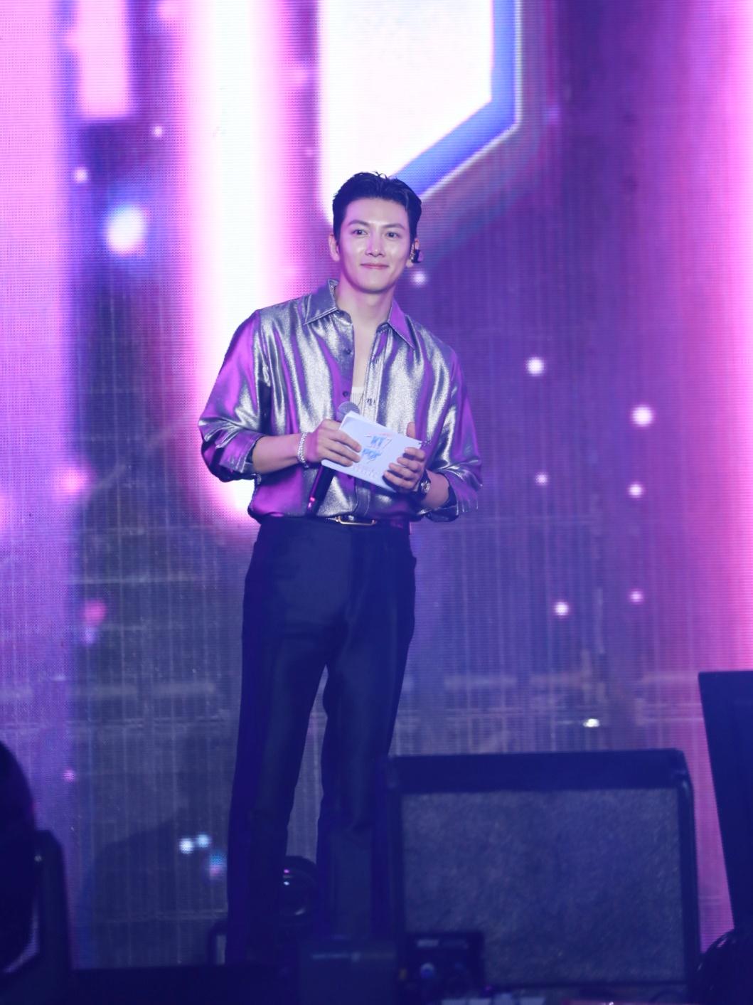 池昌旭擔任KT POP活動主持人。（圖／讀者提供）