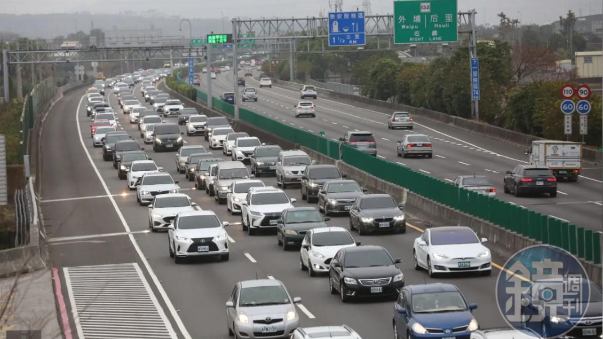 收假日北上車潮湧現　國道11處地雷路段出爐「國5恐塞到深夜10點」