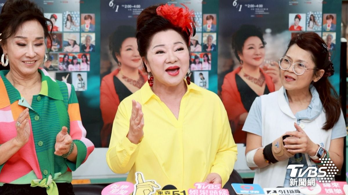 白冰冰力挺公益活動。（圖／趙世平攝）