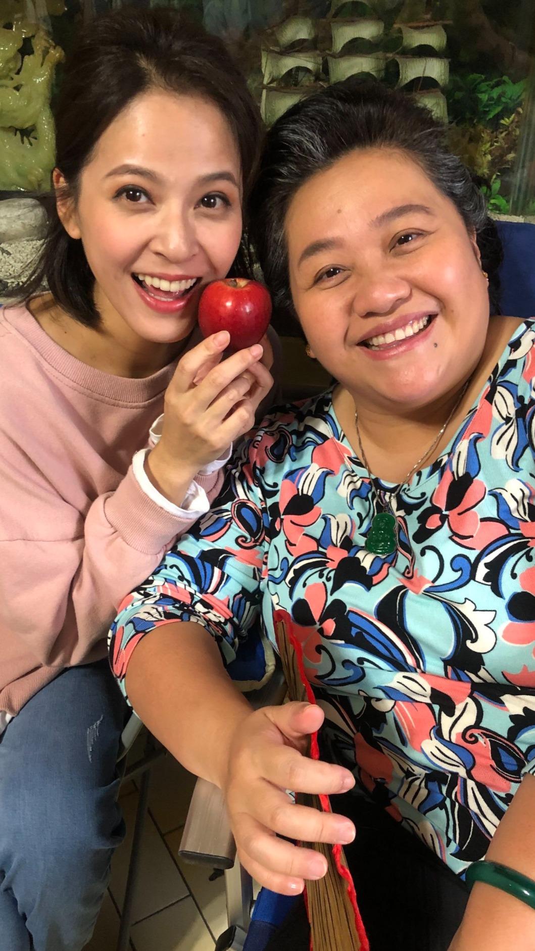 《我的婆婆怎麼那麼可愛》蘇晏霈（左）、鍾欣凌演母女。（圖／民視提供）