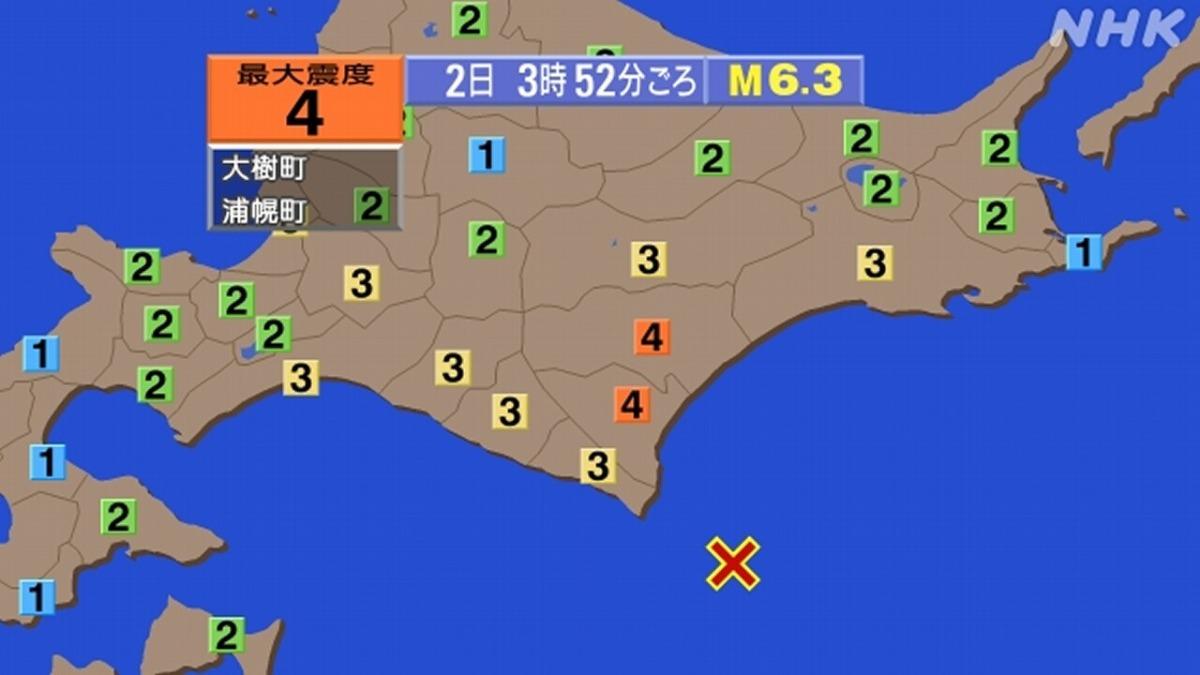 日本北海道「極淺層地震」！20分鐘內連2震　最大規模6.3