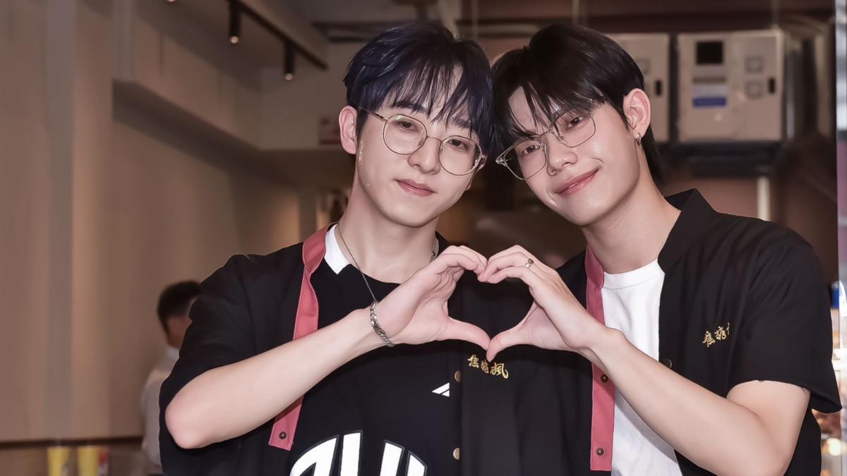 楷祐（左）、凱杰。（圖／焦糖楓提供）