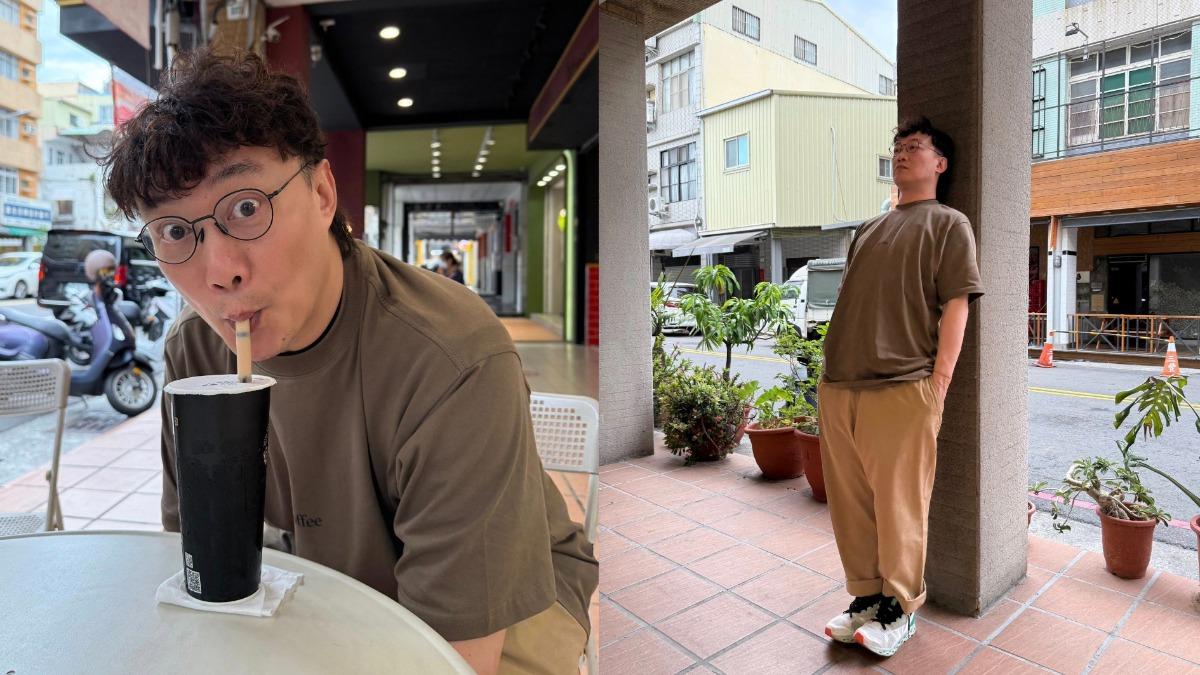 有粉絲巧遇陳奕迅和珍珠奶茶。（圖／翻攝自陳奕迅臉書）