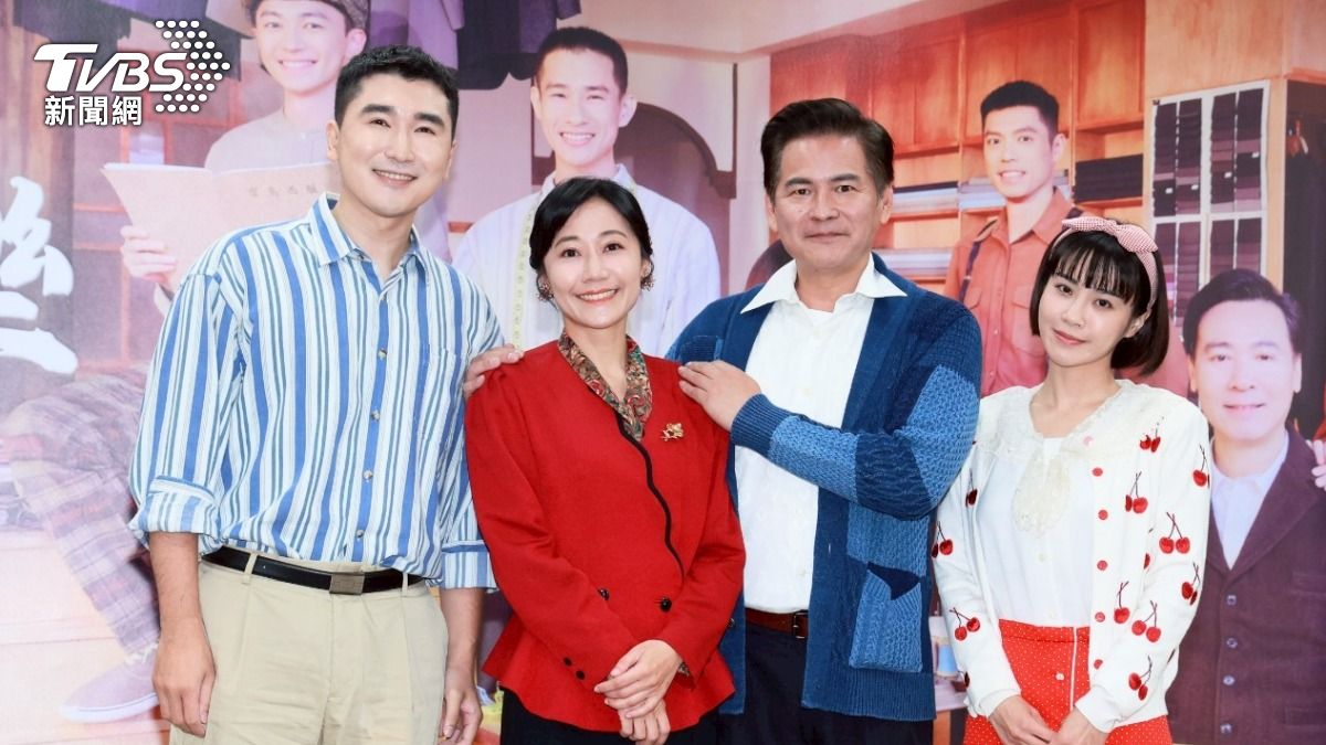 盧尚恩（左起）、陳婉婷、馬國賢、洪淇合體亮相。（圖／趙世平攝）