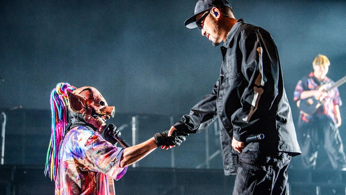 MC HotDog熱狗和血肉果汁機曾在北流合作過。(圖/血肉果汁機提供)