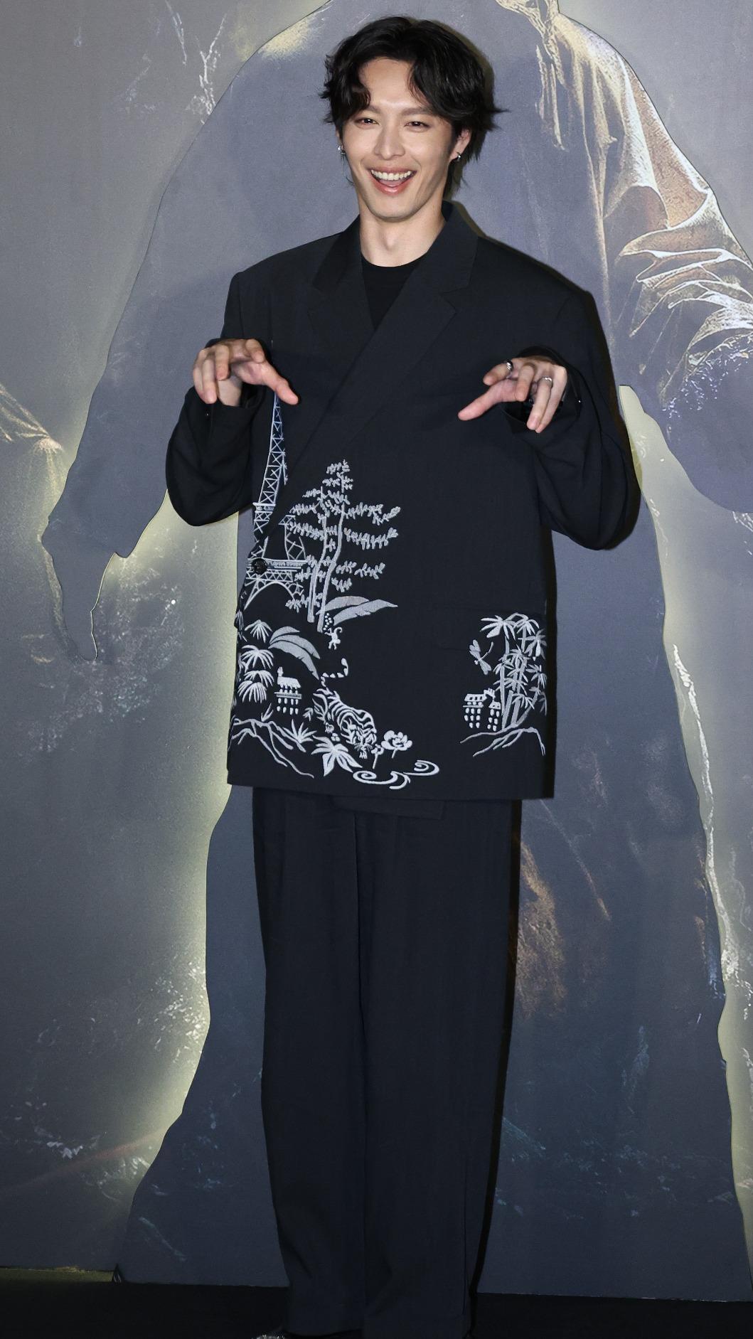 曹佑寧為前隊友陳傑憲緩頰。（圖／記者張哲鳴攝影）