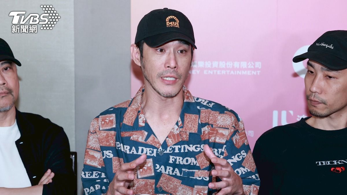 黃騰浩這次擔任監製，壓力大到白頭髮長很多。（圖／黃城碩攝）