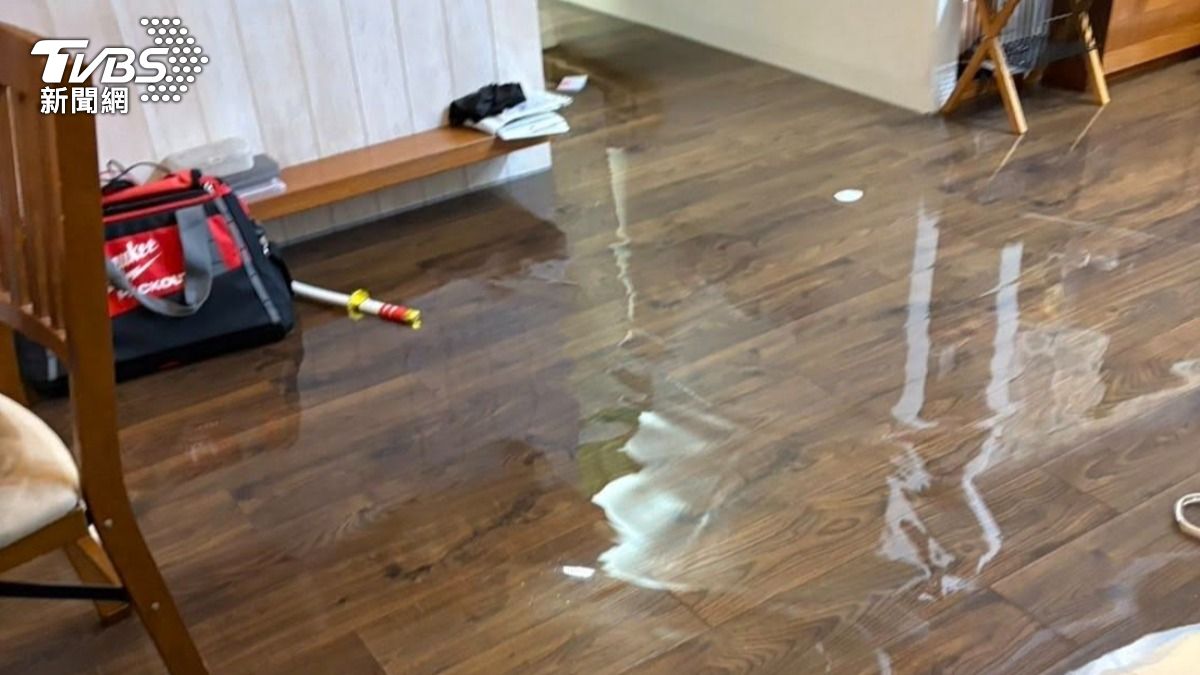 儲熱式熱水器爆管？屋內「水淹腳踝」　廠商：未接獲反映