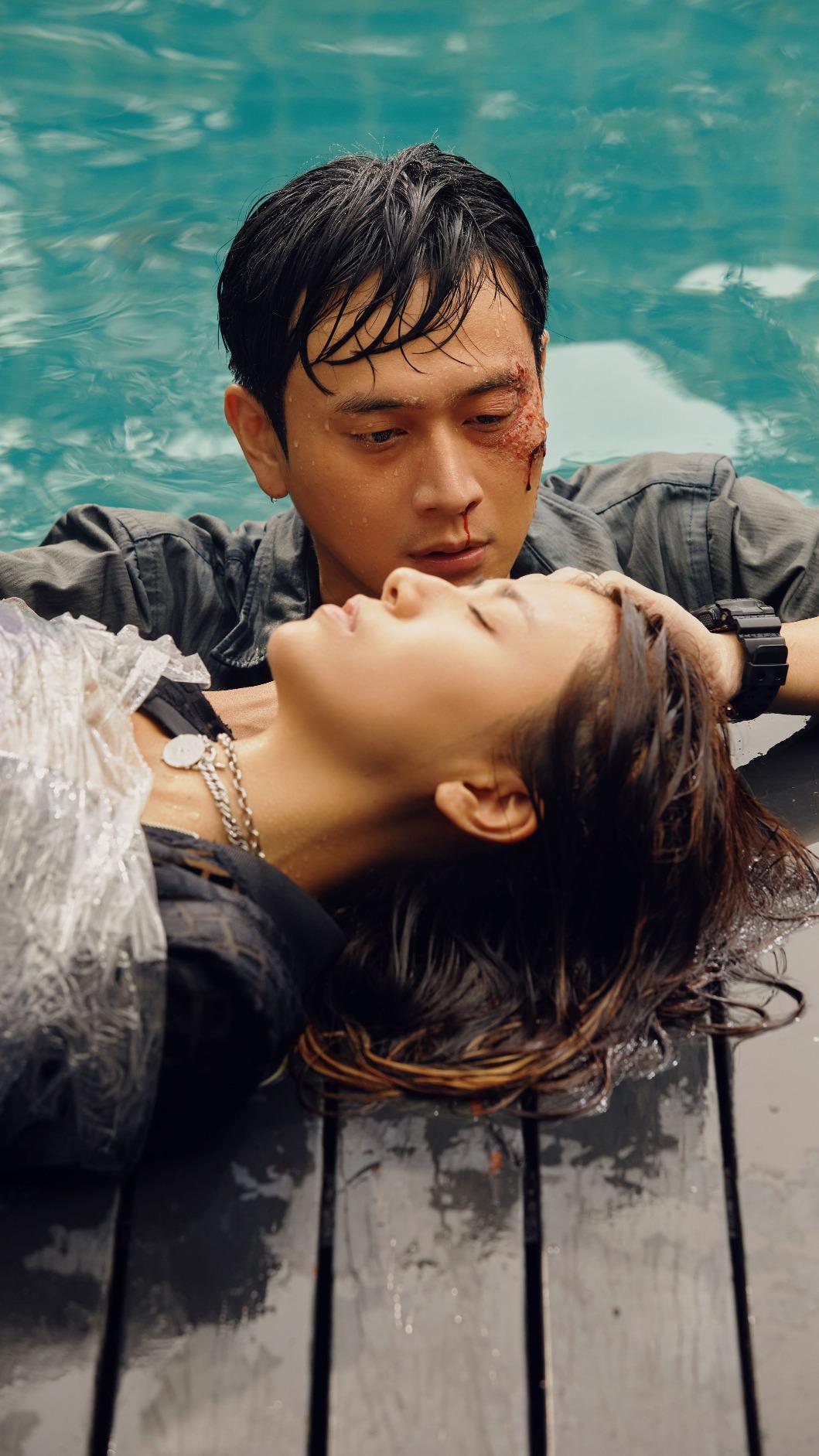 劉冠廷透露水裡的戲都要憋氣憋超久，都快要到極限導演才會喊卡。（圖／華映提供）