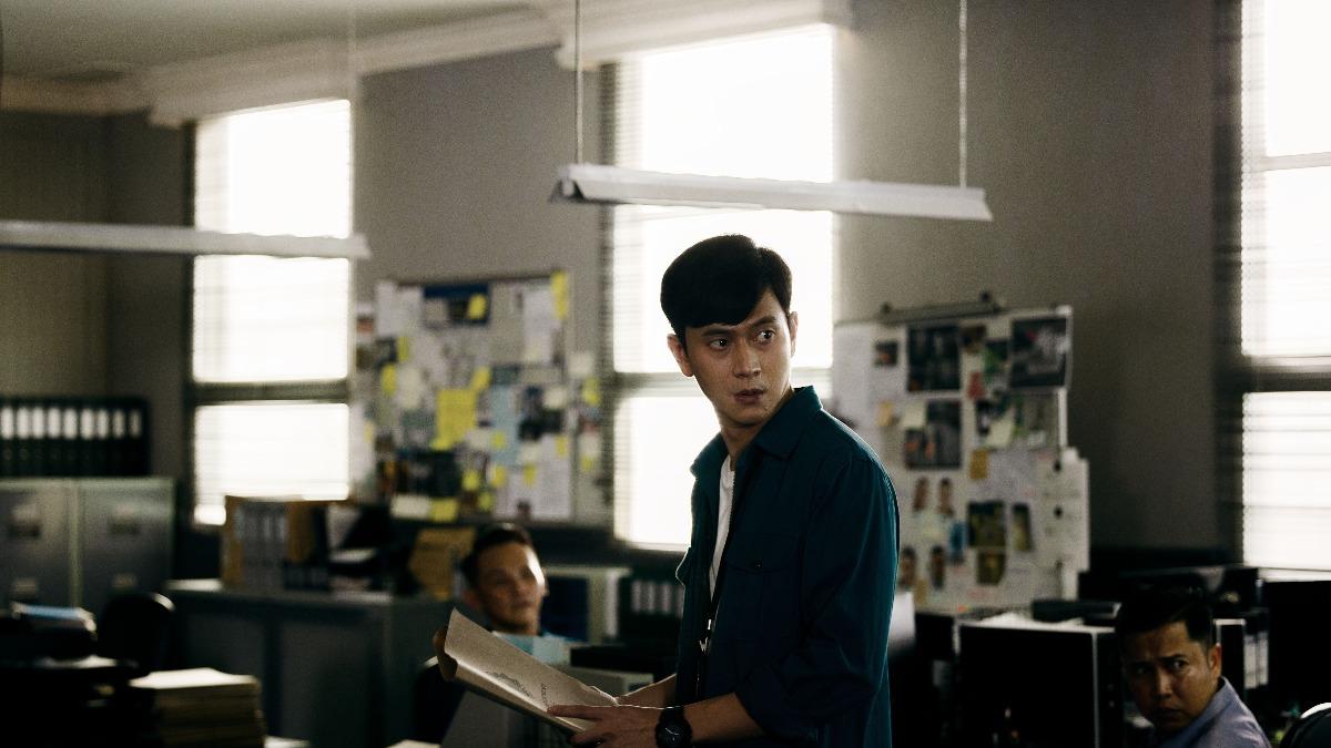 劉冠廷首次接拍香港電影就跟古天樂合作，直呼像在作夢。（圖／華映提供）