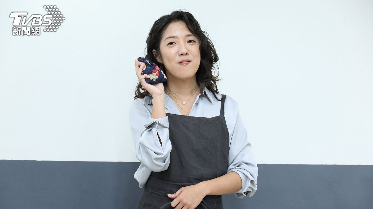 李竺芯分享藝名由來，其實是媽祖廟宮主取得。（圖／張哲鳴攝）