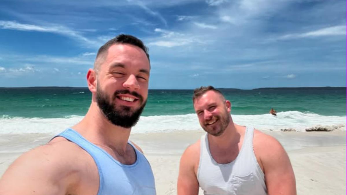 科比同是AV男優的男友薩姆（左）證實消息。（圖／翻攝自IG）