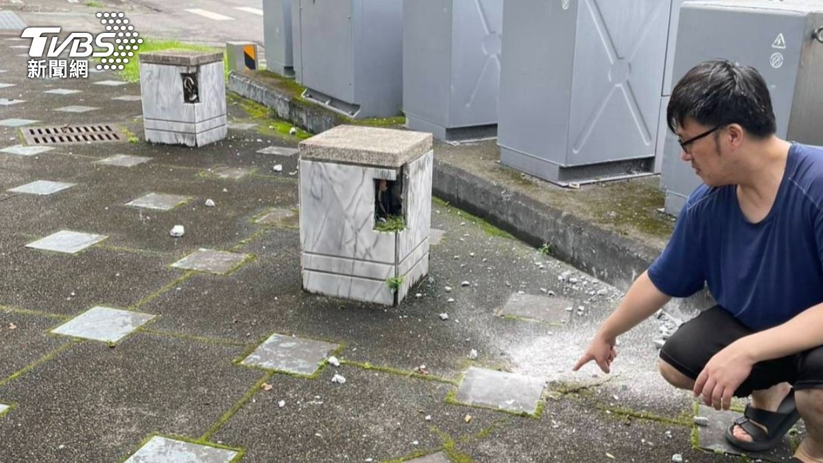 亞泥爆破疏失「石塊狂飛400公尺」　部落6建物損毀嚇壞村民