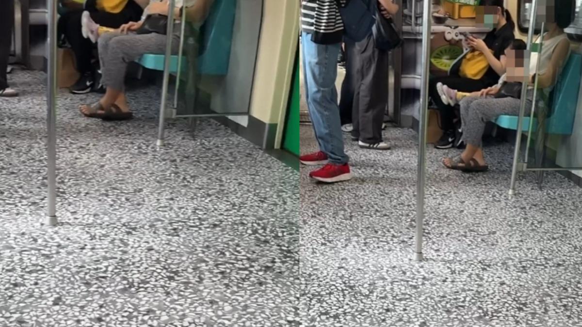 網友分享車廂地板還打造成阿嬤家石地板。（圖／網友＠olaf020220授權提供）