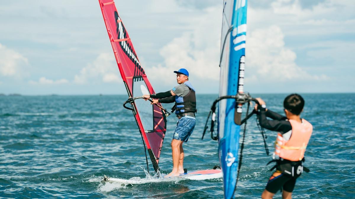 李銘順兄弟澎湖落海50次！吃力喘氣苦學3天　奧運選手親自調教
