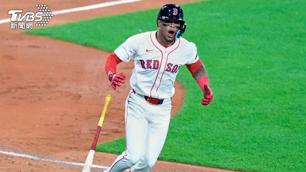 MLB／剛好越竿！紅襪大物敲「史上最短再見轟」　避免遭天使橫掃