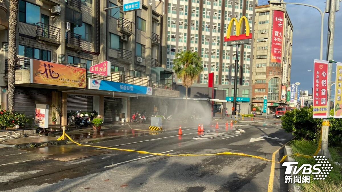 快訊／台南永康大規模封路中！瓦斯外洩「洩漏源尚未找到」