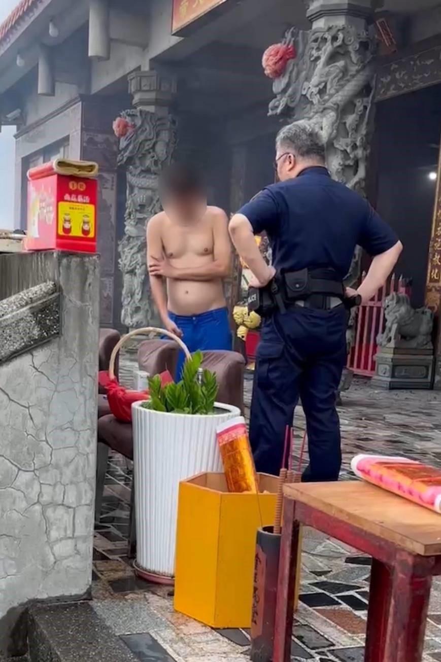 涉案李男坦誠犯案，警方送辦後裁定羈押。（圖／TVBS）