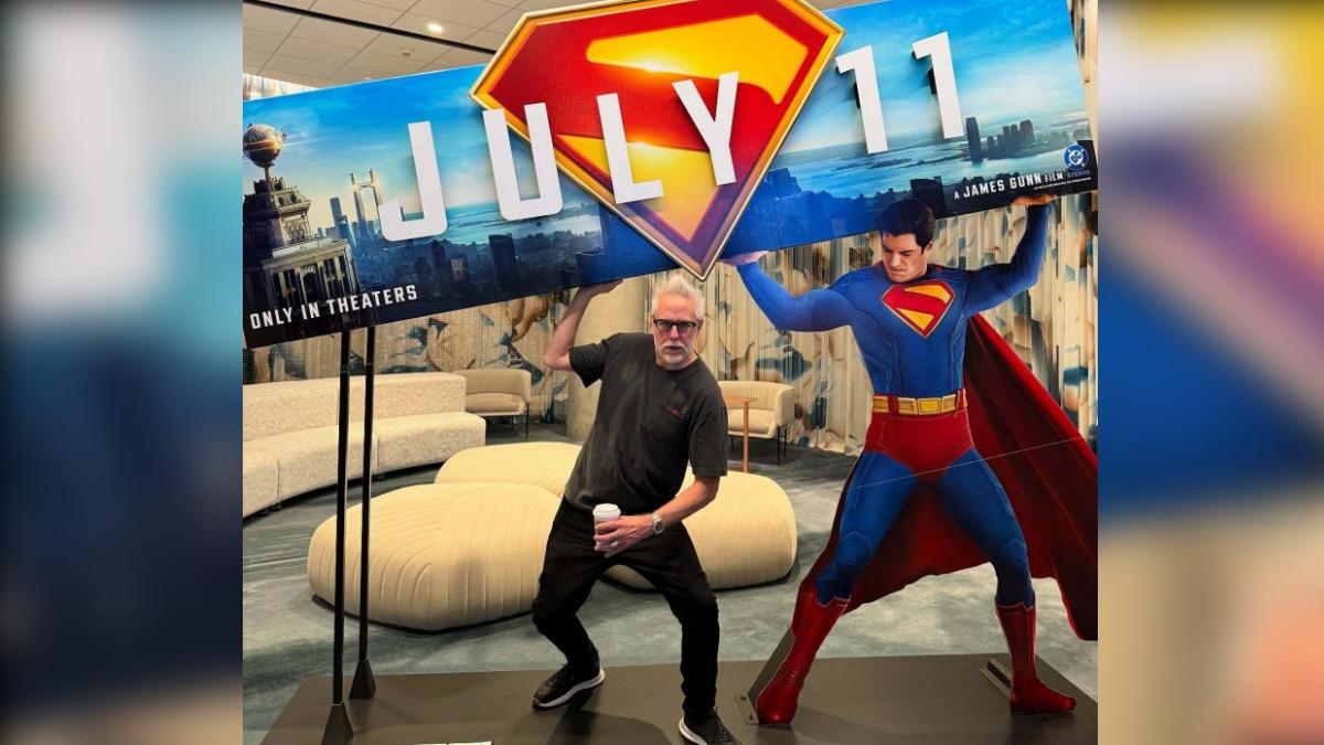 DC影業執行長導演詹姆斯岡恩親自解釋《超人》的種種謠言。（圖／翻攝自IG）