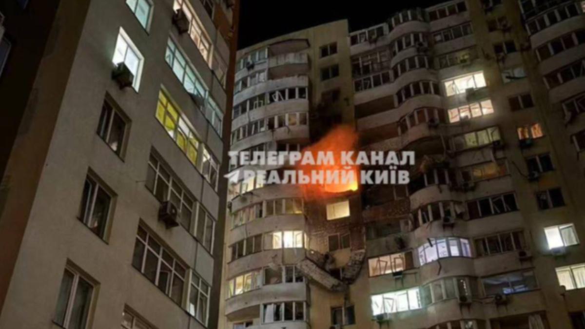 俄羅斯大規模空襲烏克蘭　基輔多棟建築遭擊中起火