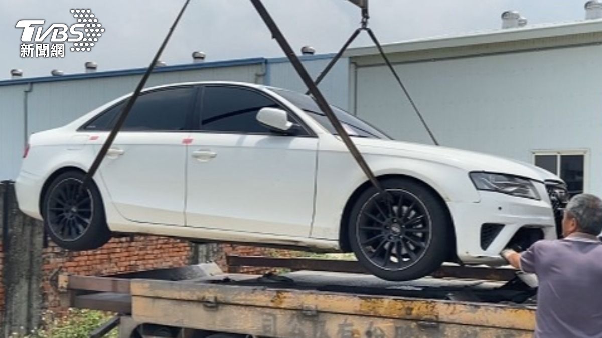 開奧迪卻不繳稅！車被「天眼」通報拖走　彰化男秒繳錢＋求分期
