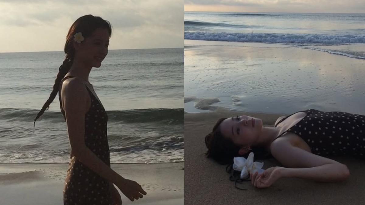 歐陽娜娜纖細身材一覽無遺。（圖／翻攝自nanaouyang IG）