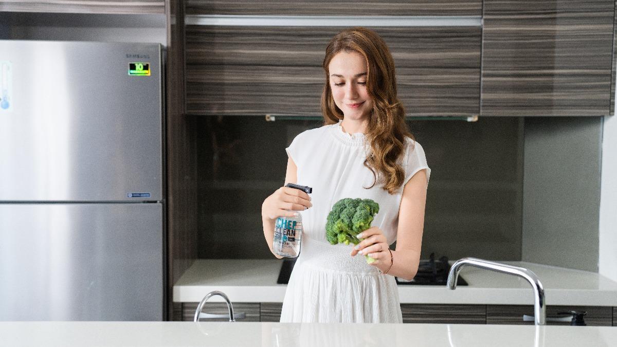 瑞莎很在意食品衛生。（圖／淨毒五郎提供）
