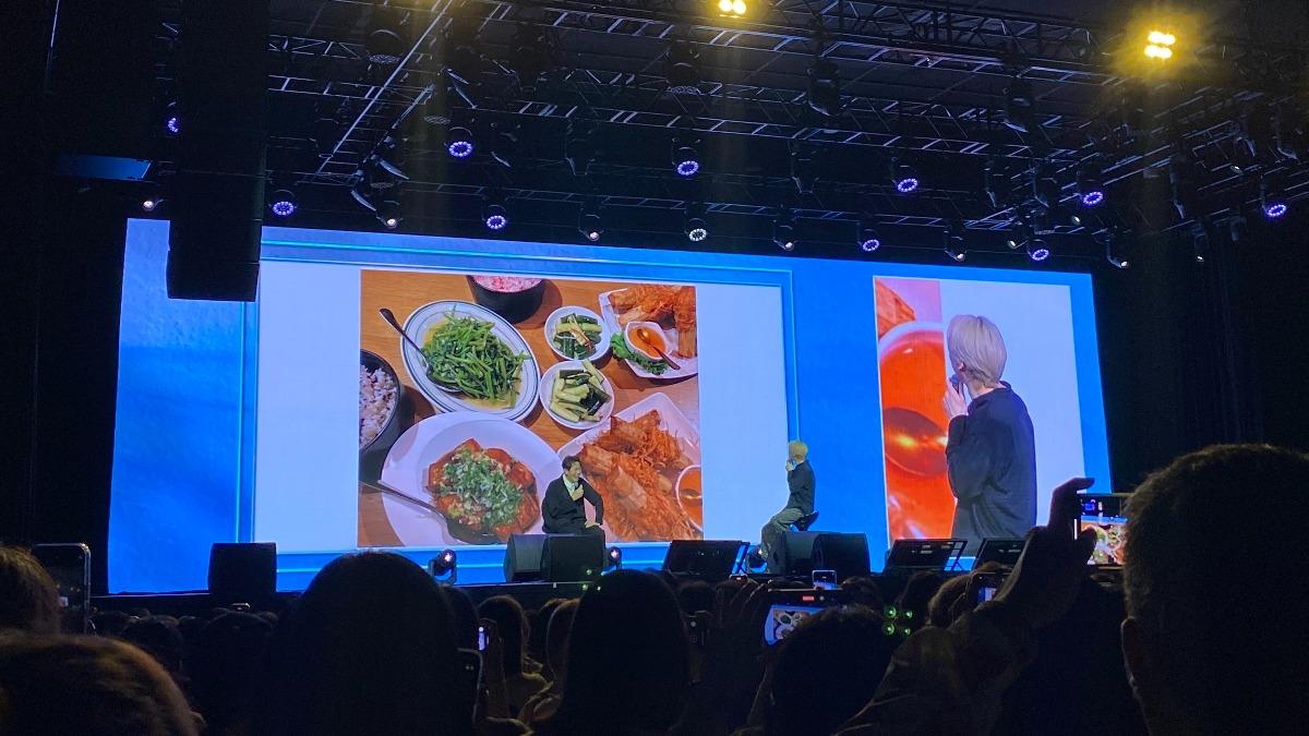 坂口健太郎分享了抵台後吃到的在地美食。（圖／讀者提供）