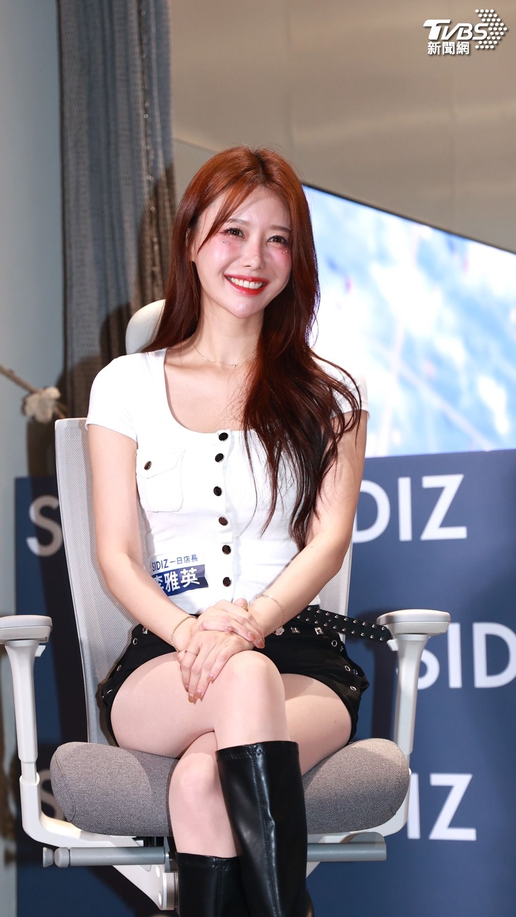 李雅英考慮去學表演。（圖／黃城碩攝）