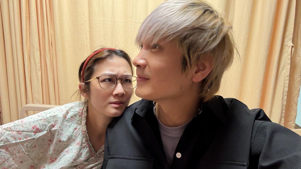 羅文裕心疼老婆張平罹癌，表示會一起攜手面對。（圖／翻攝自羅文裕臉書）