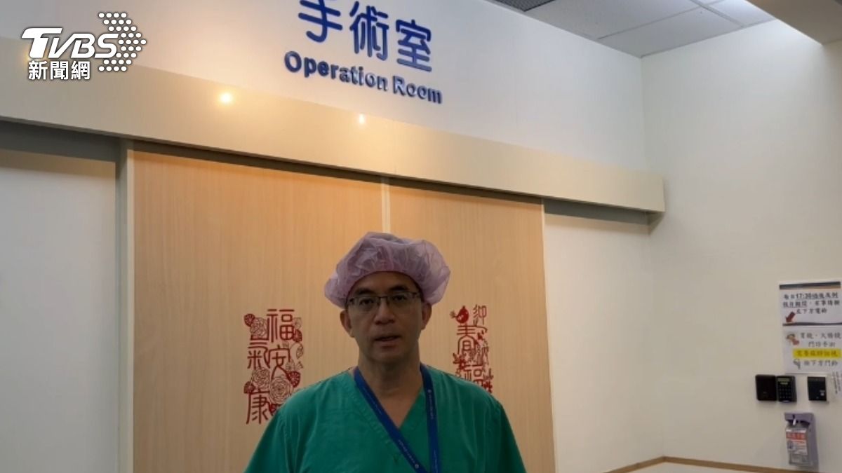 國立陽明交通大學附設醫院外科部蔡建和主任。（圖／TVBS）